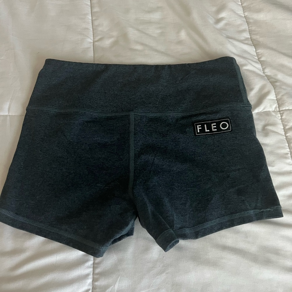 Navy blue high waist flow